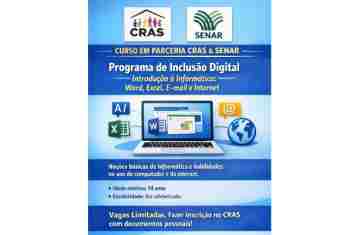 Campo Bonito - CRAS está oferecendo o curso 